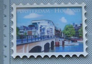 Amsterdam Olanda magnet 3d