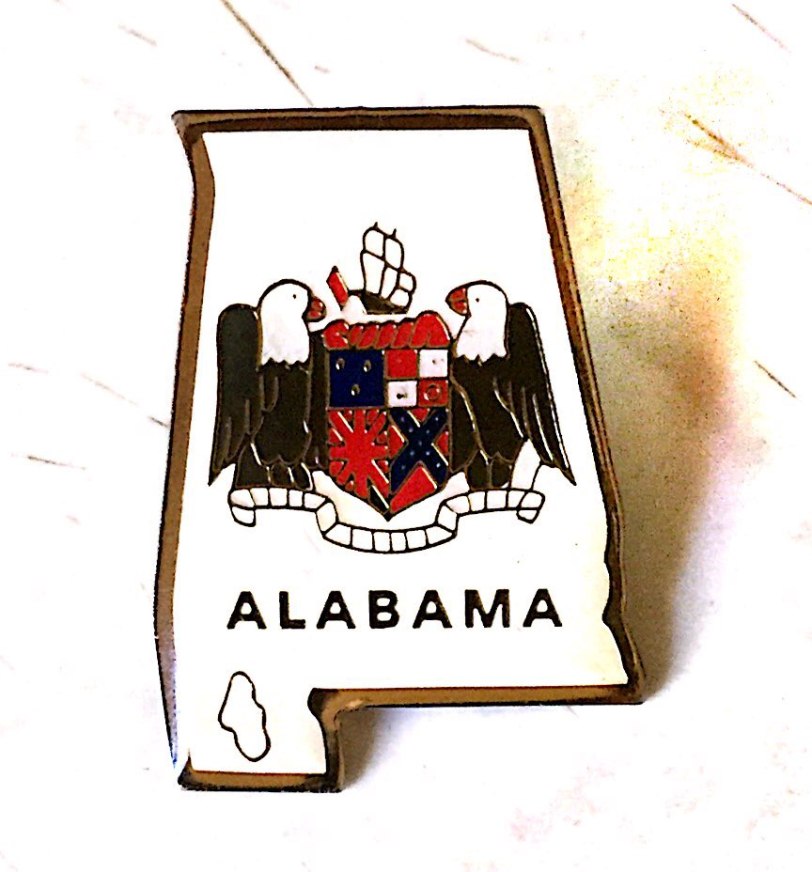 1 - stema Alabama - insigna SUA,